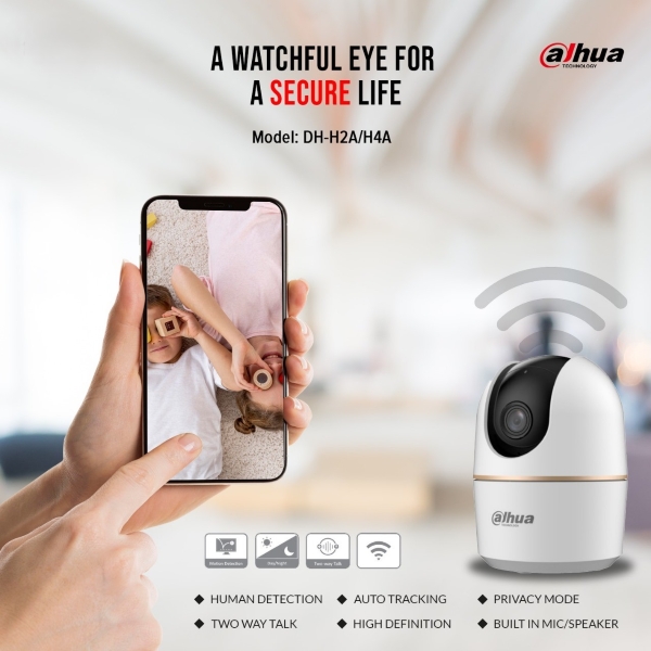 2MP Indoor Fixed-focal Wi-Fi Pan & Tilt Network Camera